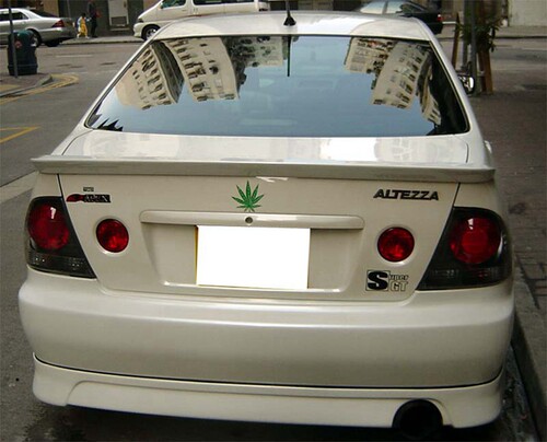 适用于雷克萨斯1998-2005年IS200 IS300 T款改装尾翼