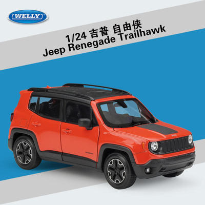 新款 威利 1:24吉普自由侠 Jeep Renegade Trailhawk SUV汽车模型