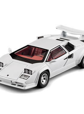 新款1:24兰博康塔什LP500S合金车模声光音效电竞酒店装饰摆件澄海