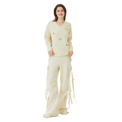 CNNAKUPENDA羊毛套头针织毛衣