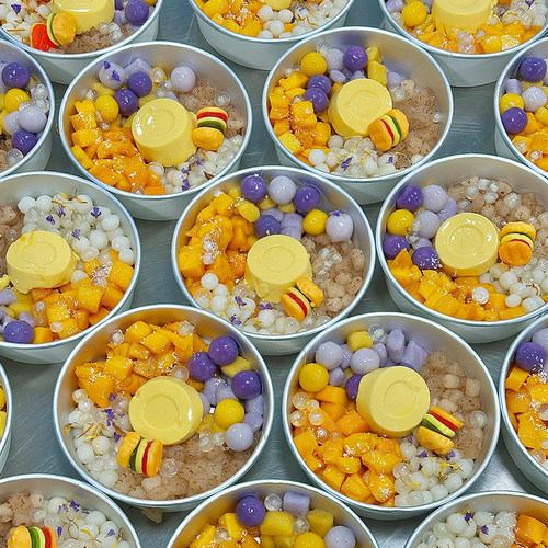 芋泥椰奶饱饱碗一次性打包盒