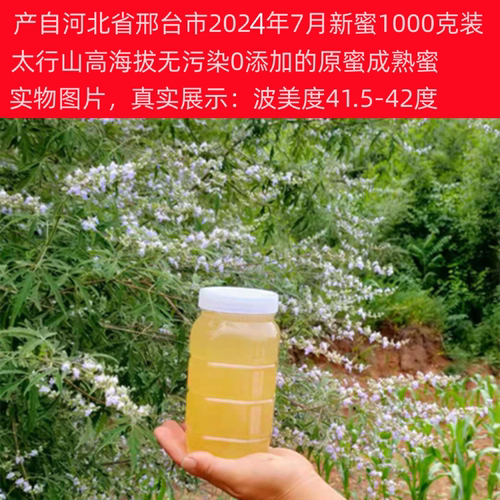 2025年天然生蜜荆条农家自产纯正