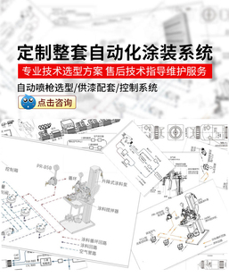 往复机机器人喷涂油漆喷枪 自动喷漆枪 200 日本岩田喷枪WRA