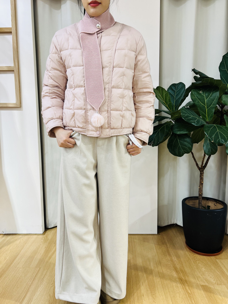 i+now专柜同款2025冬季新款时尚百搭圆领短款外套宽松休闲羽绒服