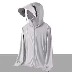 款 连帽9088皮肤钓鱼防晒服户外运动女外套防晒衣 情侣衣男夏季 P30