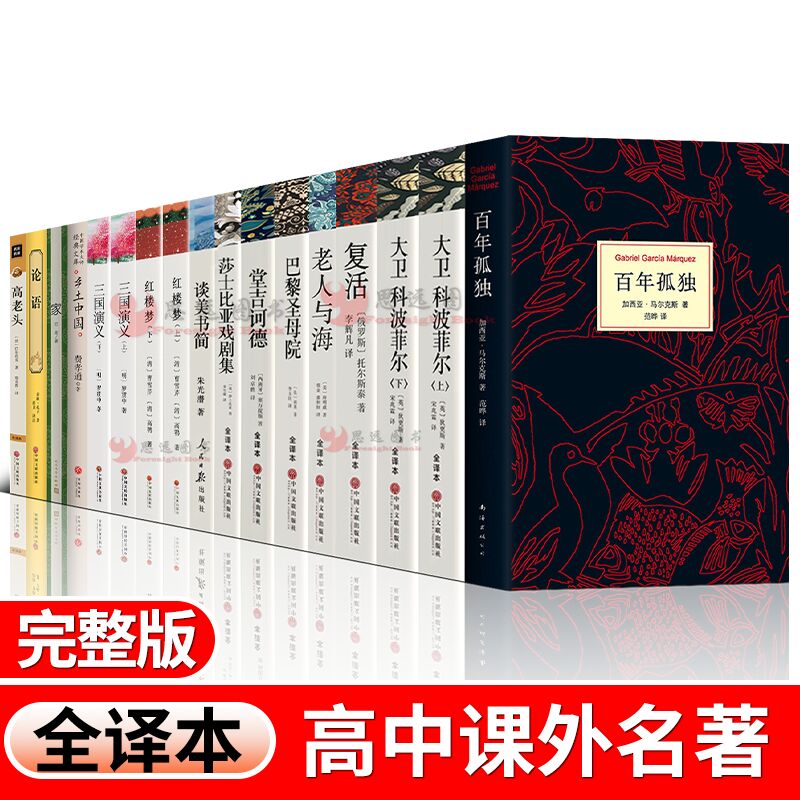 高中名著百年孤独大卫科波菲