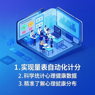 心理测评定制在线数据收集心理测评报告制作心理测评软件量身定制