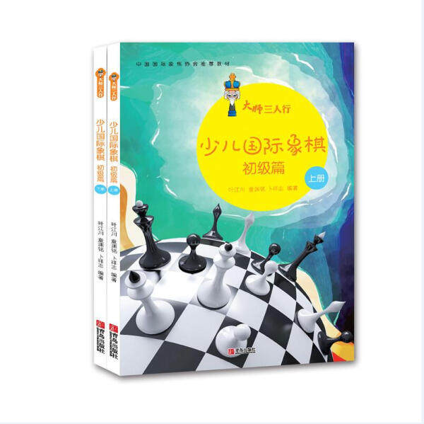 正版  大师三人行:少儿国际象棋.初级篇（全二册） 叶江川 童渊铭 卜祥志 青岛属于什么档次？