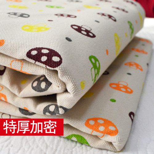 特厚】帆布凉席纯棉加厚加密空调席1.2m1.5m床单亚麻宝宝老粗布