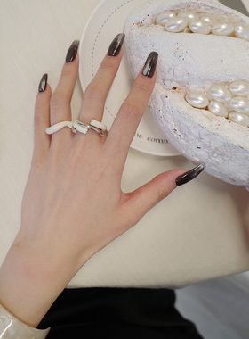 SESAME SEA 螺旋戒指 原创设计师品牌简约高级百搭设计感新年礼物