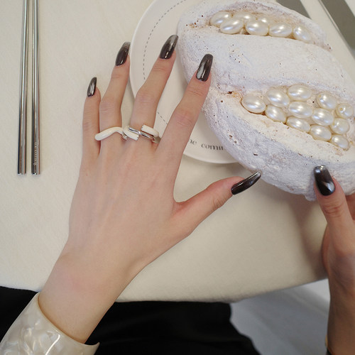 SESAME SEA 螺旋戒指 原创设计师品牌简约高级百搭设计感新年礼物