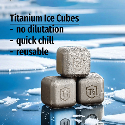 Titanium镀304不锈钢威士忌冰块