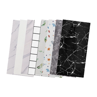 铝塑板自粘墙贴加厚仿瓷砖贴纸破损遮丑补洞防水贴室内墙面装饰板