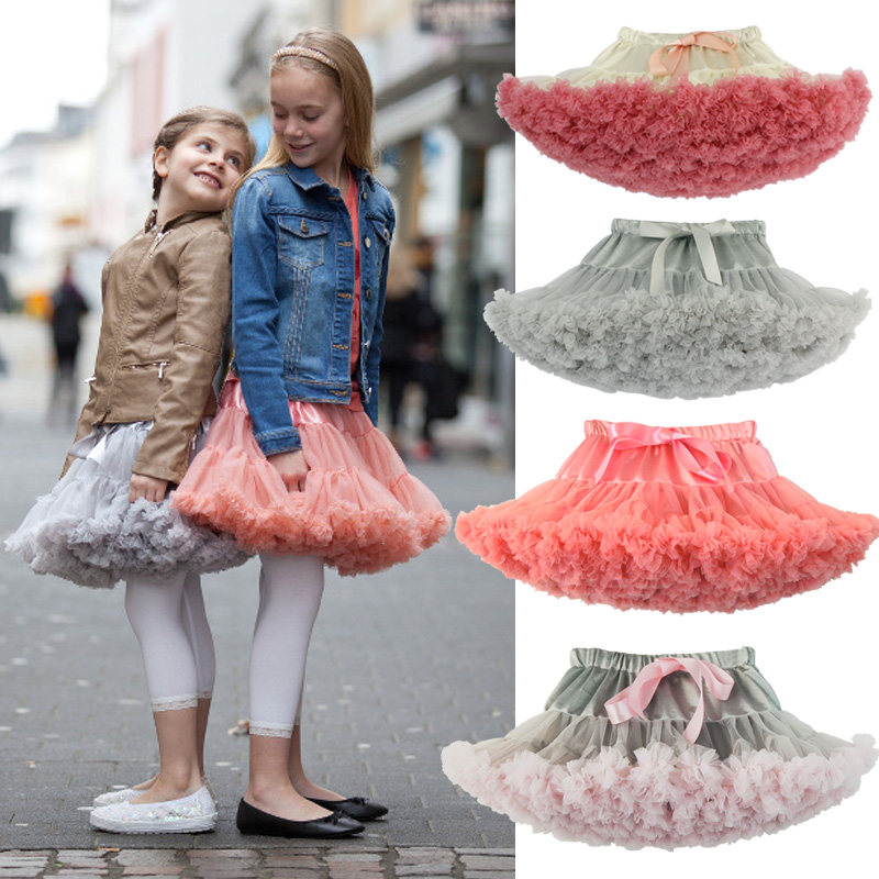 Jupe enfant en mousseline de soie - Ref 2048822 Image 1