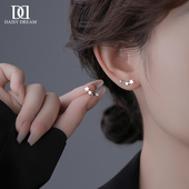 999纯银针星星耳钉女小众设计独特耳环2026新款 轻奢高级耳饰 爆款