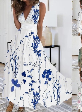 Plus Size Clothes Summer Dresses For Women Dress Long Maxi