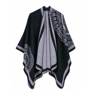 披肩外搭空调衫开衫男女斗篷外套度假 Scarf women shawl cloak