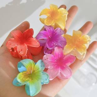 clip cute flowers Girl Small hair hairpin grabbing Mini