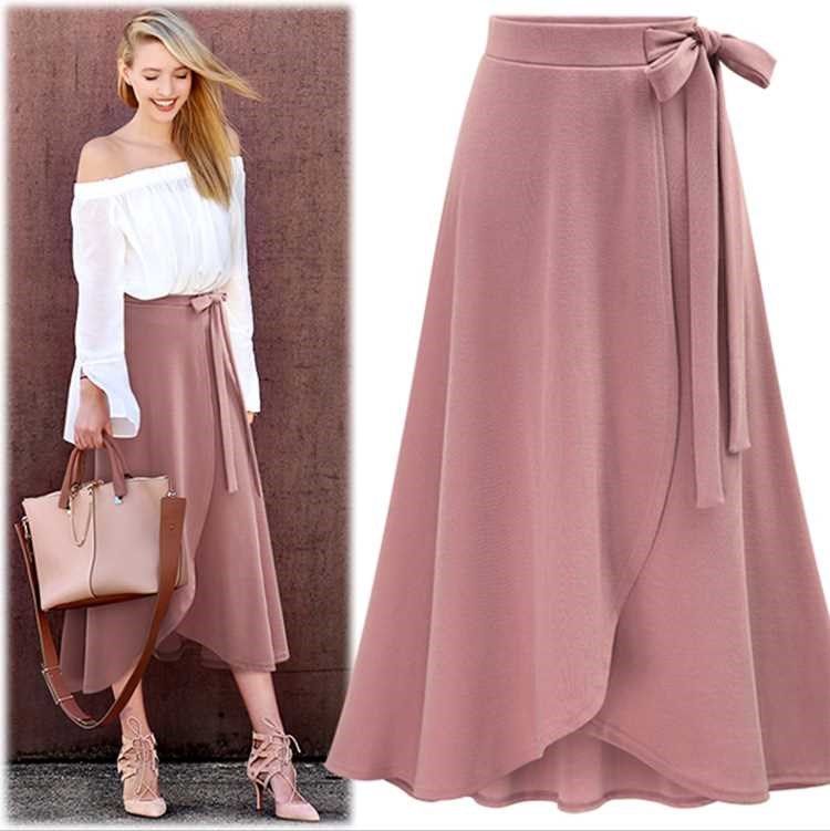 2018 Summer fashion Loose For Women Causal Skirt big size 女|ruв категории Женская одежда, юбка - от Buy2taobao.com для оказания профессиональной услуги покупки агента Taobao