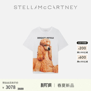 KOONS联名印花直筒版 JEFF 型T恤 McCartney2026早春新品 Stella