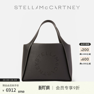 McCartney秋季 Stella 黑色徽标托特包 LOGO