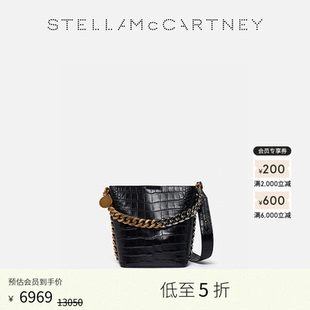 Stella 低至5折 FRAYME 黑色链饰单肩包水桶包 McCartney秋季