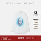 白色翻领印花长袖 衬衫 McCartney 空山基春季 低至3折 Stella