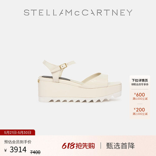 StellaMcCartney漆面厚底凉鞋