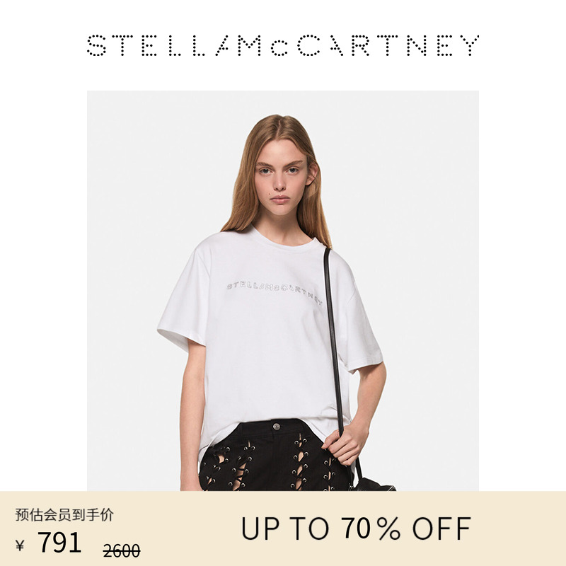 StellaMcCartney圆领棉质T恤