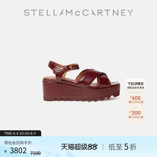 StellaMcCartney交叉凉鞋