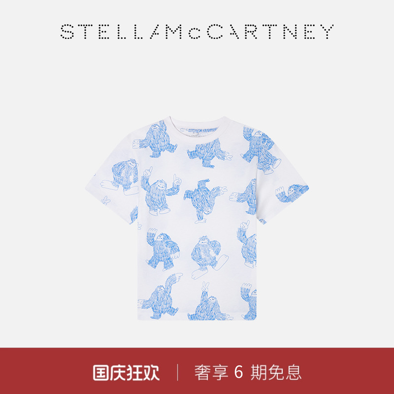 StellaMcCartney怪兽图案T恤