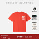 红色字母图案T恤童装 McCartney秋季 低至5折 儿童Stella