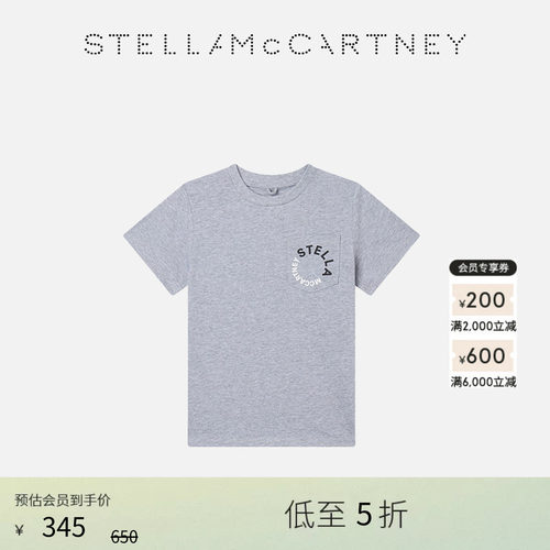 StellaMcCartney字母印花T恤
