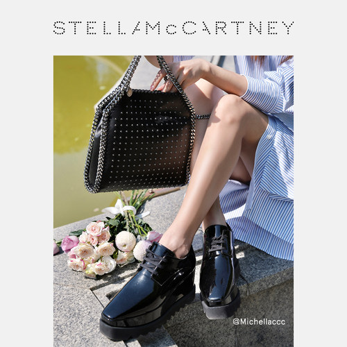 StellaMcCartney单色厚底鞋