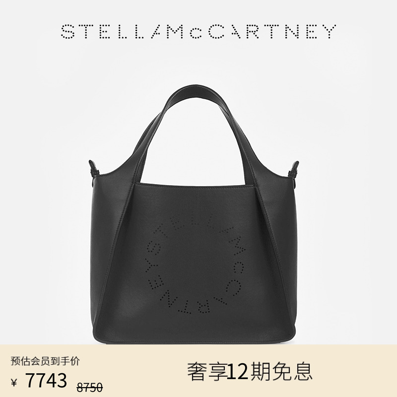 StellaMcCartney字母印花托特包