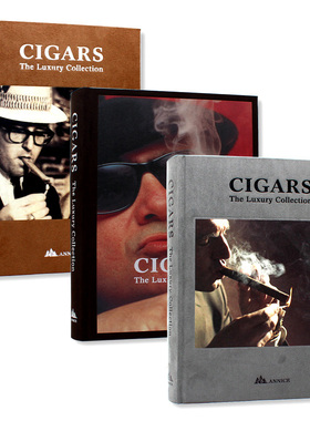 现货 Cigars : The Luxury Collection 雪茄全书 世界高端奢侈品图鉴珍藏版全集 布艺封皮特别珍藏版 三款封面随机发一 英文原版