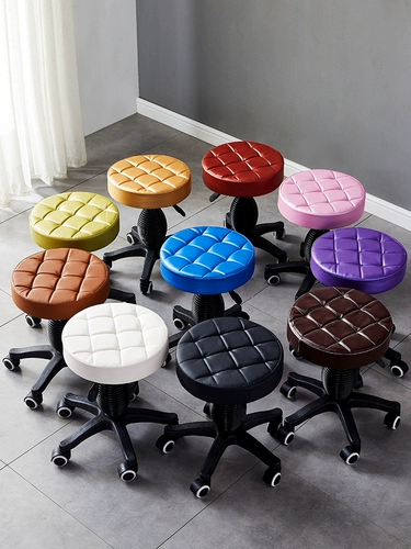 Красовая табуретка Вращение поднимите шкивский магазин парикмахерской для парикмахерской -магазина.