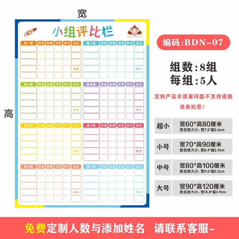 你追我赶评比栏墙贴幼儿园红花榜小组积分表班级文化布置教室装饰