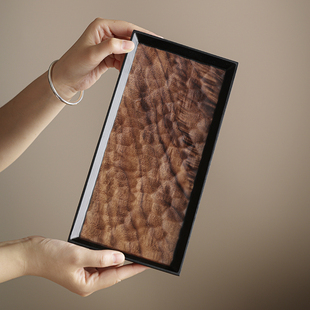 胡桃木茶盘2026新款家用高档实木托盘干泡盘功夫茶具茶杯小型茶台