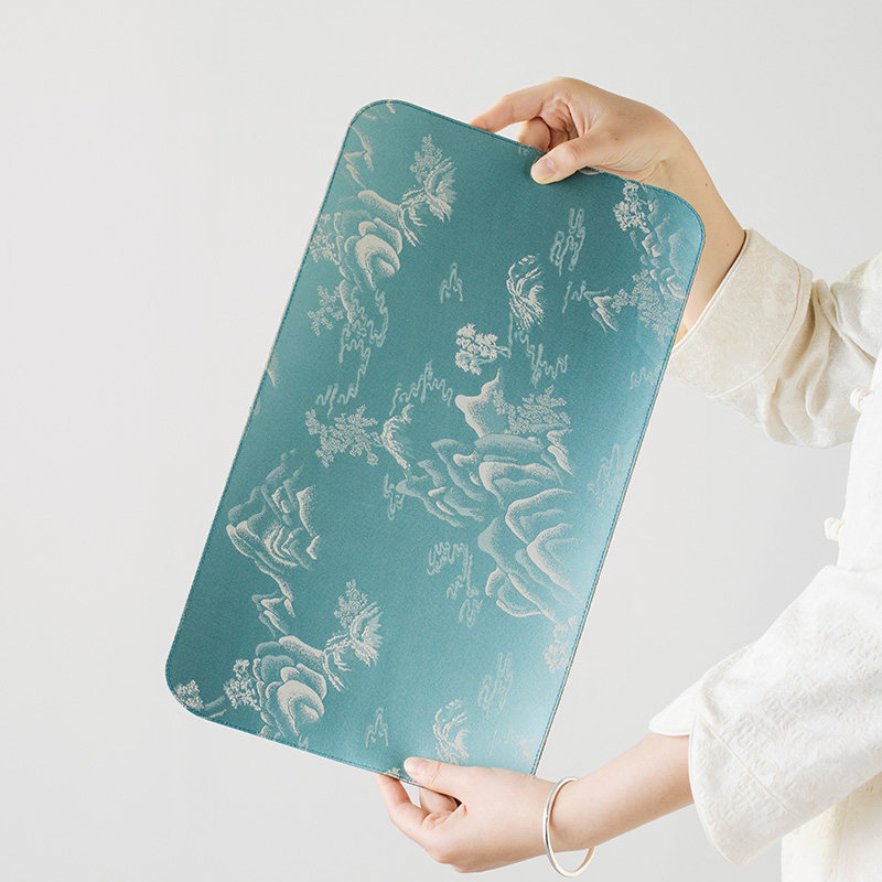 远山干泡茶席桌垫中式高档双面防水布艺壶垫杯垫干泡茶台茶布桌垫,餐饮具,茶巾,淘宝优惠券,粉丝福利购,淘宝优惠卷