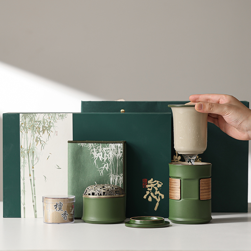 故宫文创茶杯水杯礼盒装送老师长辈生日礼物企业商务伴手礼品定制
