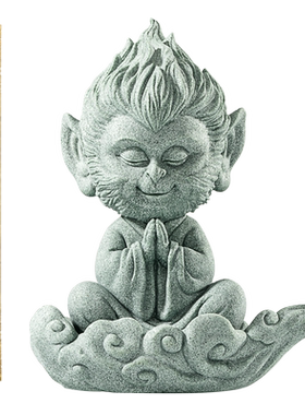 青砂石中式客厅桌面茶宠摆件