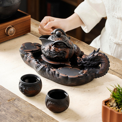 紫陶手抓壶泡茶专用单个茶壶家用