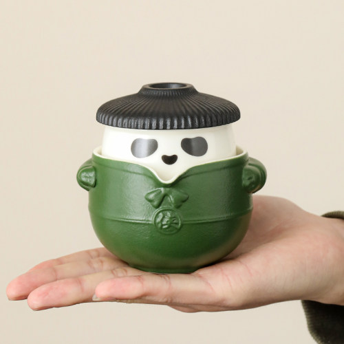 熊猫快客杯便携式户外茶具定制