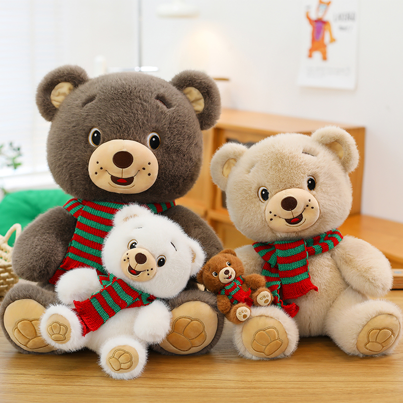 乖不点公仔软萌泰迪熊可爱卡通