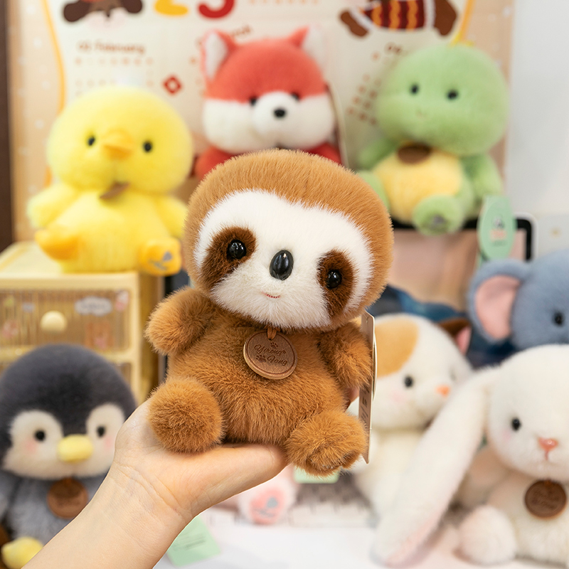 可爱树懒毛绒玩具小公仔兔子熊玩偶布娃娃解压送女友闺蜜生日礼物