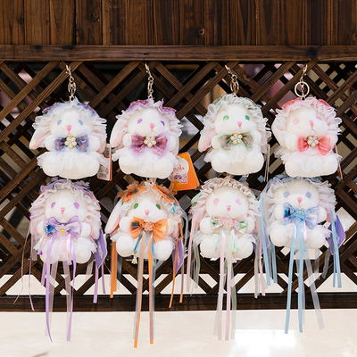 可爱洛丽塔清歌兔子公仔挂件