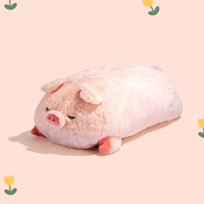 可爱猪猪抱枕长条枕床上睡觉超大布娃娃小猪公仔毛绒玩具女生礼物,玩具/童车/益智/积木/模型,毛绒/玩偶/公仔/布艺类玩具,淘宝优惠券,粉丝福利购,淘宝优惠卷