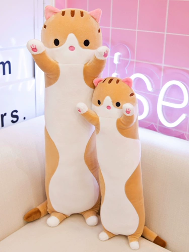 Милая подушка, тряпичная кукла, плюшевая игрушка, котенок, кот