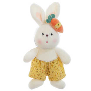 乖不点水果兔子安抚女孩儿童睡觉布娃娃生日礼物送闺蜜七夕布偶